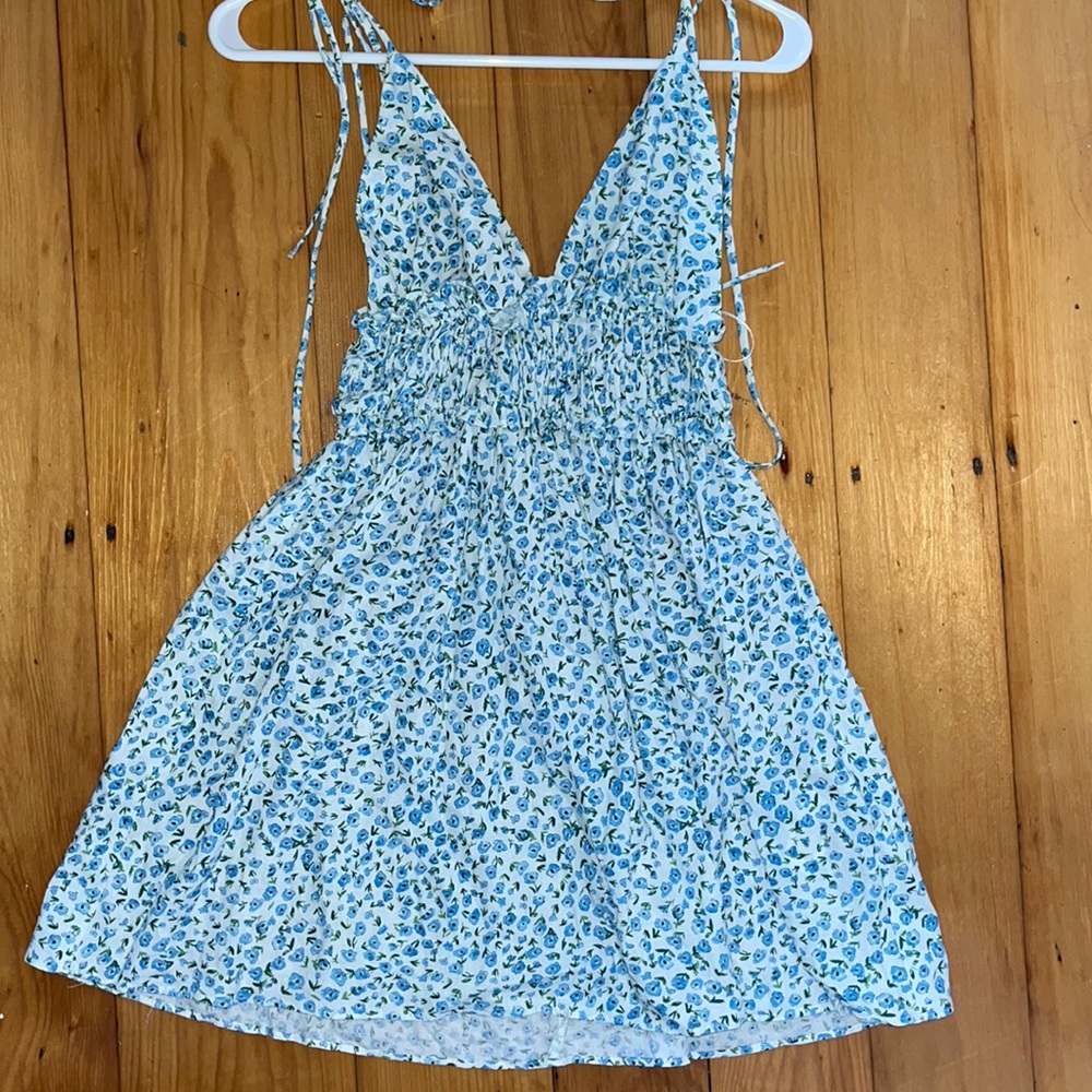 Zara floral dress